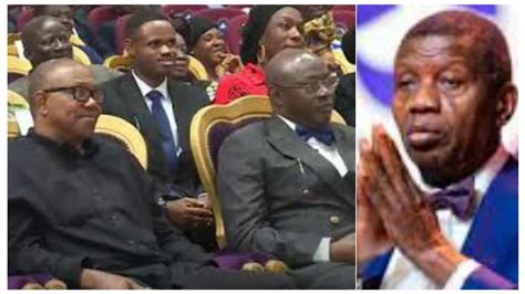 BREAKING WATCH AS PETER OBI SHINES AS HE ATTENDS RCCG CONVENTION THE