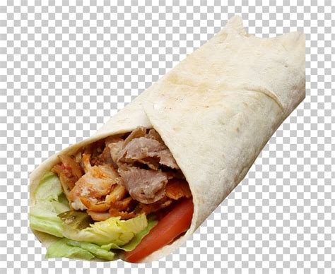 Shawarma Wrap Doner Kebab Lavash Png Clipart Burrito Chicken As Food