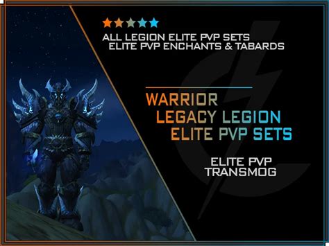 Warrior Legion Elite Pvp Sets Elite Pvp Enchants Tabards Eu