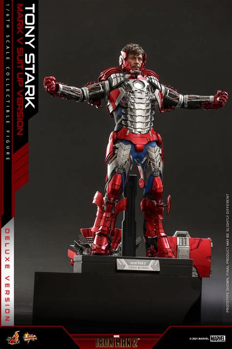 Iron Man Tony Stark Mark V Suit Up Figure By Hot Toys The Toyark News