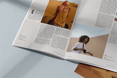 FREE Canva Magazine Article Page Layout Templates Behance