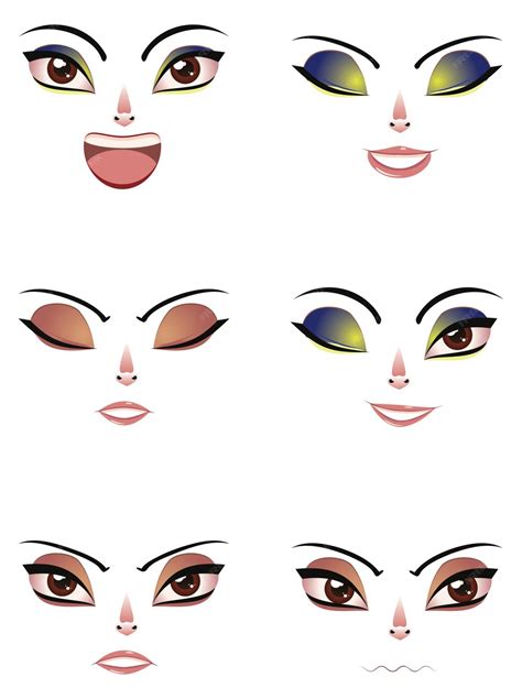 Premium Vector Facial Expression Of Woman