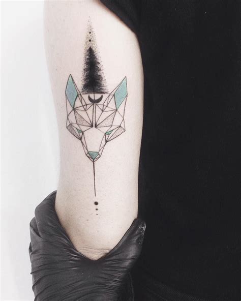 ·geometric Fox· By Pati San Martin Tattoos Tattoo Artists Geometric