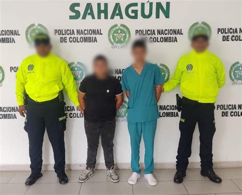 En Sahagún Policía captura a dos hombres que habrían abusado de una