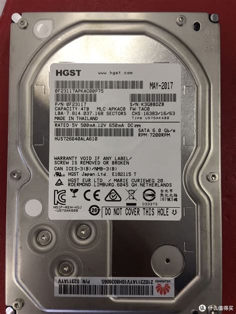 大船货日立4t企业级hgst7k600上车实录机械硬盘什么值得买