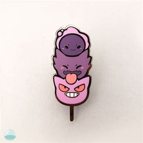 GachaPins Gengar - Dango | Enamel pins, Pokemon pins, Cute pins