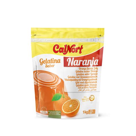 Gelatina Sabor Naranja Kg Gonz Lez Y Vera