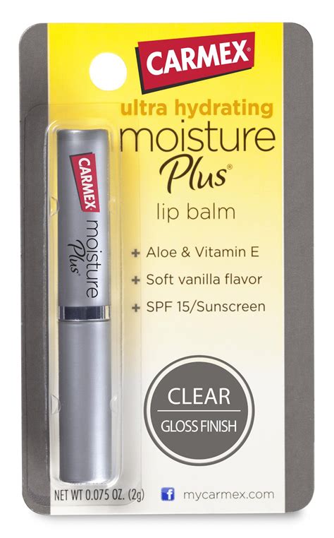 Carmex Moisture Plus Ultra Hydrating Lip Balm Spf 15 Hydrating Lip