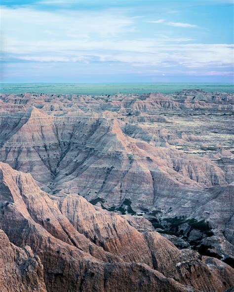 Badlands National Park From The Pinnacles Provia F Chamonix N