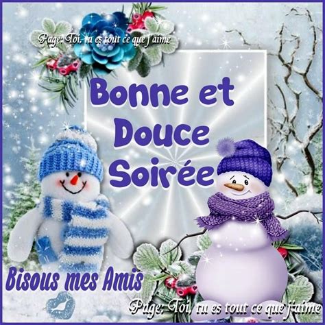 Bonne Et Douce Soir E Bisous Mes Amis Jolie Carte Anniversaire