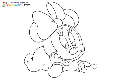 Desenhos Da Minnie Para Colorir