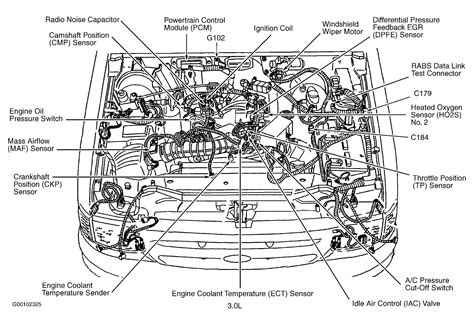 Ford Explorer Engine Bay Diagram V Ford Explorer