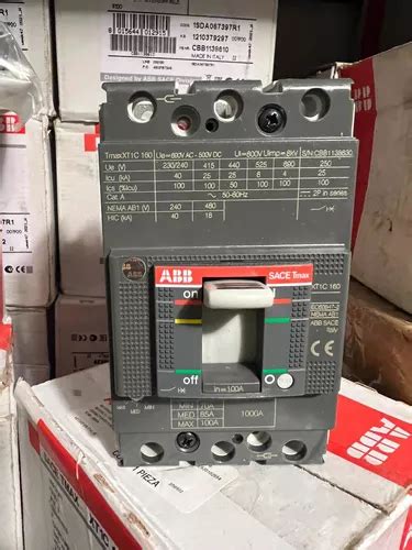 Interruptor Termomagnetico Abb X A Tmax Nuevo En Caja Cuotas Sin