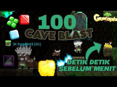 GACHA 100 CAVE BLAST Growtopia Indonesia YouTube