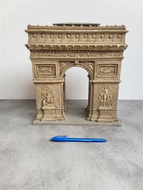 Maquette En Pl Tre Ancienne Arc De Triomphe Paris France Eur