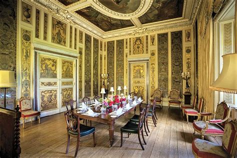 The Music Room at Highclere Castle set as a dining room. | Highclere ...