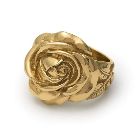 Gold Rose Ring – The Great Frog