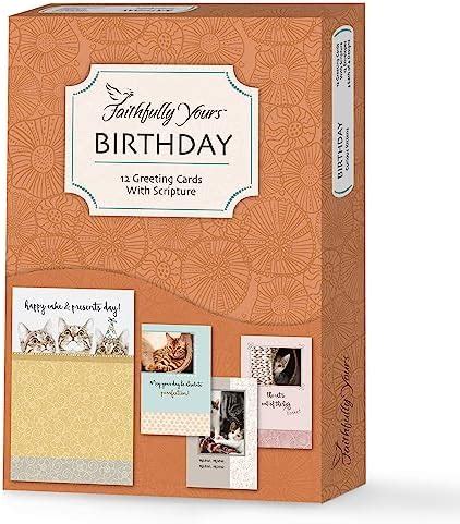 Amazon Faithfully Yours Designer Greetings Cute Birthday Boxed