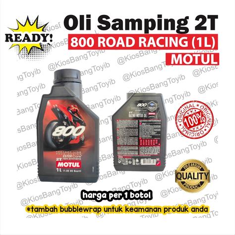 Jual Oli Samping MOTUL 2 Tak Full Synthetic 800 Road Racing 1 Liter