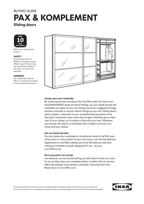Шкаф икеа комплимент 21915 инструкция - Все инструкции и руководства по ...