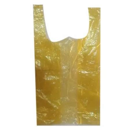 Yellow Plain W Cut Plastic Grocery Bag At Rs 110 Kg In New Delhi Id