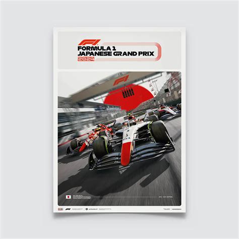 Formula 1 Japanese Grand Prix 2024 Poster Shop