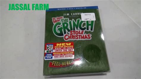 Dr Seuss How The Grinch Stole Christmas Blu Ray Grinchmas Edition Unboxing Youtube