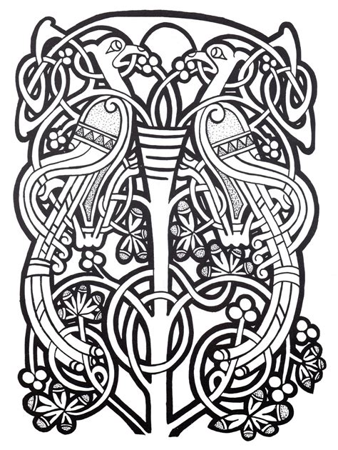 Celtic art - 38 - Celtic Art Coloring Pages for adults