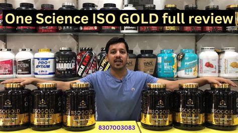 One Science Iso Gold Protein Full Review Best Isolate Protein In