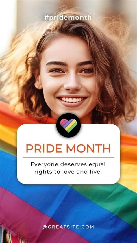 Colorful Minimalist Pride Month Instagram Story 45474223 Template