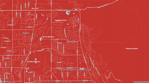 Cedar Hills Ut Political Map Democrat And Republican Areas In Cedar