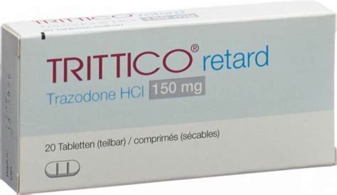 Trittico Retard Tabletten 150mg 20 Stück in der Adler Apotheke