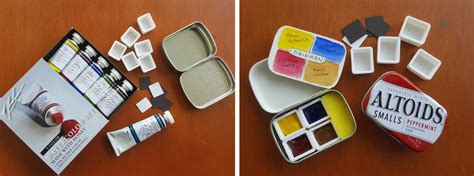 DIY Watercolor Mini Travel Palette - Milena B. BLOG