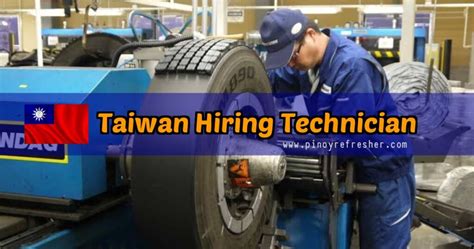 Taiwan Hiring Factory Workers For Bridgestone Taiwan Kaagapay Since 2016