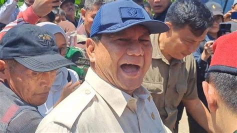 Respon Prabowo Soal Pernyataan Ganjar Yang Beri Poin 5 Untuk Penegakan