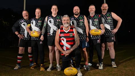 Gawler Bunyips Stand Against Domestic Violence Grows The Advertiser