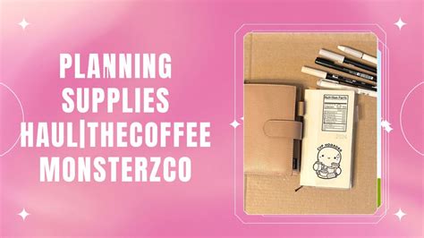 Small CoffeeMonsterzCo Haul Planner Haul Stickers Im Going To Use In