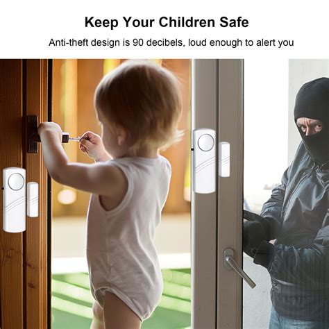 GetUSCart- Security Door Window Alarm, Wireless Sensor Door Window