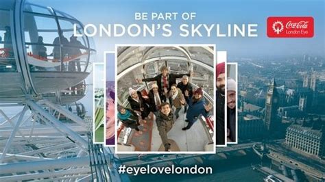 The London Eye Experience Tickets | London, London eye, London skyline