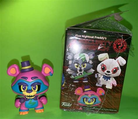 Glamrock Security Breach Blacklight Five Nights Freddys Funko Mystery