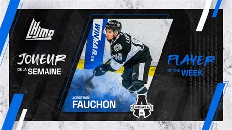 Jonathan Fauchon Est Le Joueur De La Semaine Dans La LHJMQ Passion FM