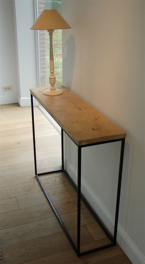 Console Wandtafel Sidetable Eik Raveli Design