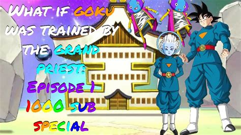 What If Goku Was Trained By The Grand Priest Episode Youtube