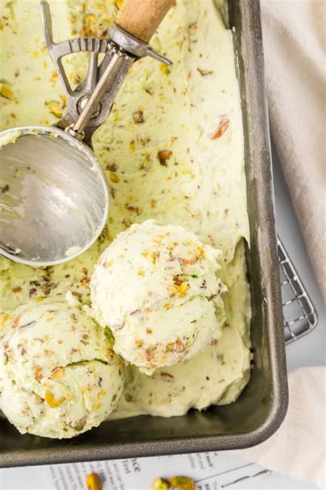 Deliciously Easy No Churn Pistachio Ice Cream Recipe Margin Making Mom®