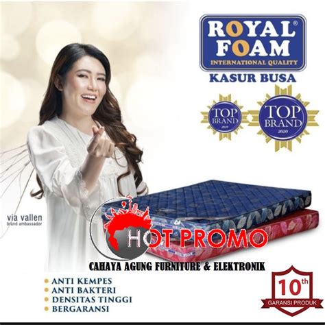 Jual Kasur Busa Royal Foam Grand Exclusive Tebal 21 Cm Shopee Indonesia