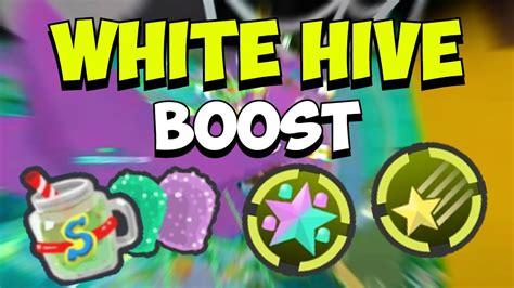 INSANE White Hive BOOST With GUMMY SHOWER Roblox Bee Swarm