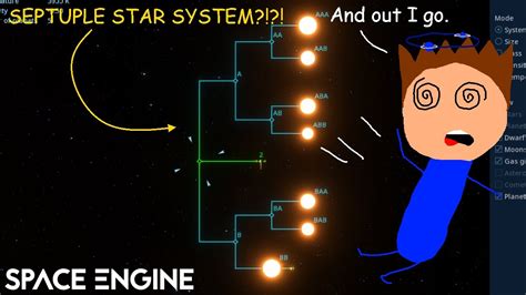 SEPTUPLE STAR SYSTEM SpaceEngine Spaceengine YouTube