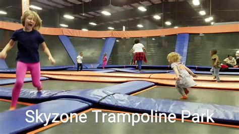 Skyzone Trampoline Park Vlog Youtube