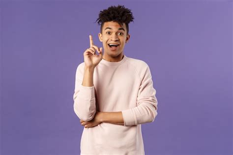 Premium Photo Portrait Of Excited Happy Man Finally Understood Something