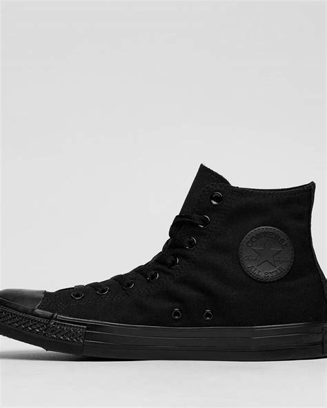 Shop Converse Chuck Taylor All Star Hi Top Shoes In Black Fast